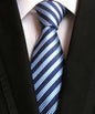 Neckties Classic Men's Stripe Yellow Navy Blue Wedding Ties Jacquard Woven 100% Silk Men Solid Tie Polka Dots Neck Ties